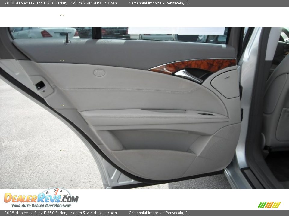 2008 Mercedes-Benz E 350 Sedan Iridium Silver Metallic / Ash Photo #19