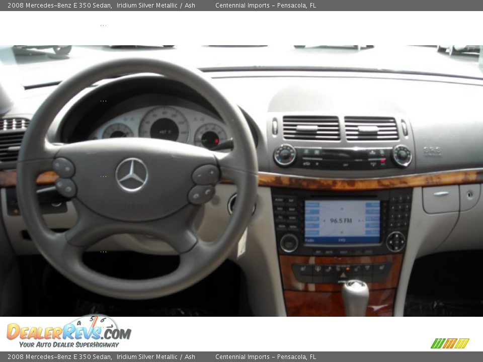 2008 Mercedes-Benz E 350 Sedan Iridium Silver Metallic / Ash Photo #20