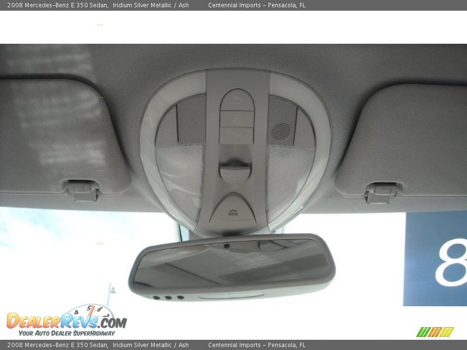2008 Mercedes-Benz E 350 Sedan Iridium Silver Metallic / Ash Photo #21
