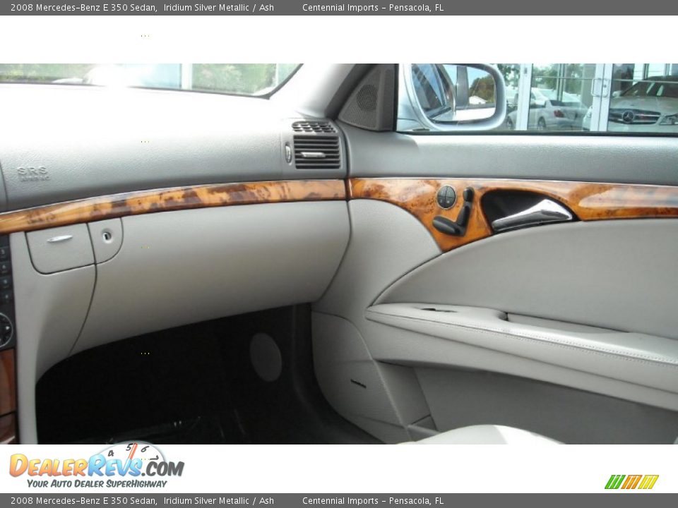 2008 Mercedes-Benz E 350 Sedan Iridium Silver Metallic / Ash Photo #22