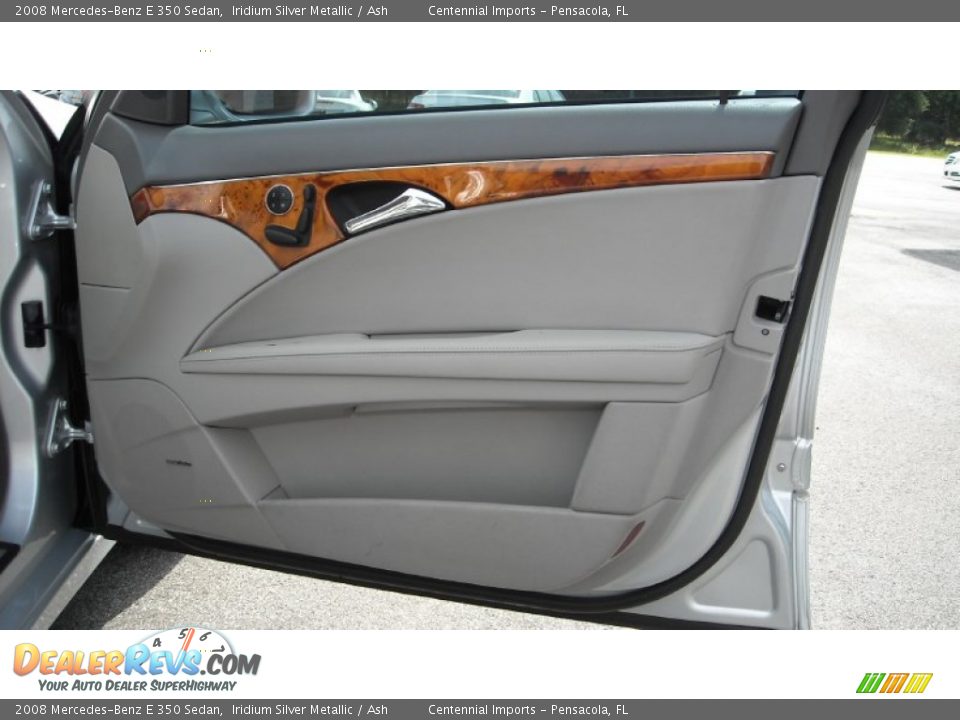 2008 Mercedes-Benz E 350 Sedan Iridium Silver Metallic / Ash Photo #23