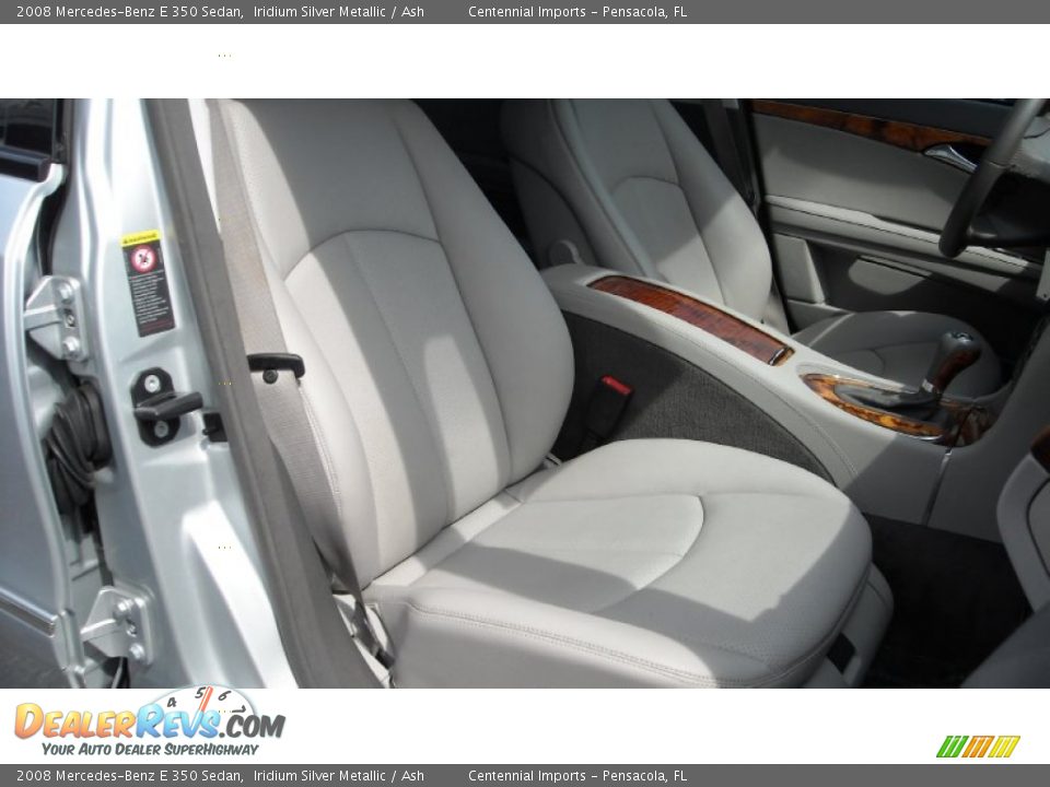 2008 Mercedes-Benz E 350 Sedan Iridium Silver Metallic / Ash Photo #25