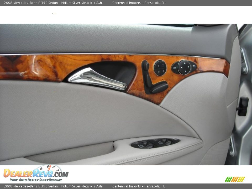 2008 Mercedes-Benz E 350 Sedan Iridium Silver Metallic / Ash Photo #26