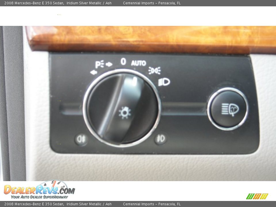 2008 Mercedes-Benz E 350 Sedan Iridium Silver Metallic / Ash Photo #29