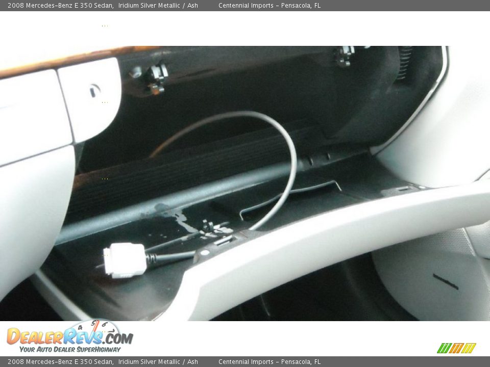 2008 Mercedes-Benz E 350 Sedan Iridium Silver Metallic / Ash Photo #36