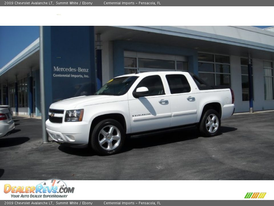 2009 Chevrolet Avalanche LT Summit White / Ebony Photo #1