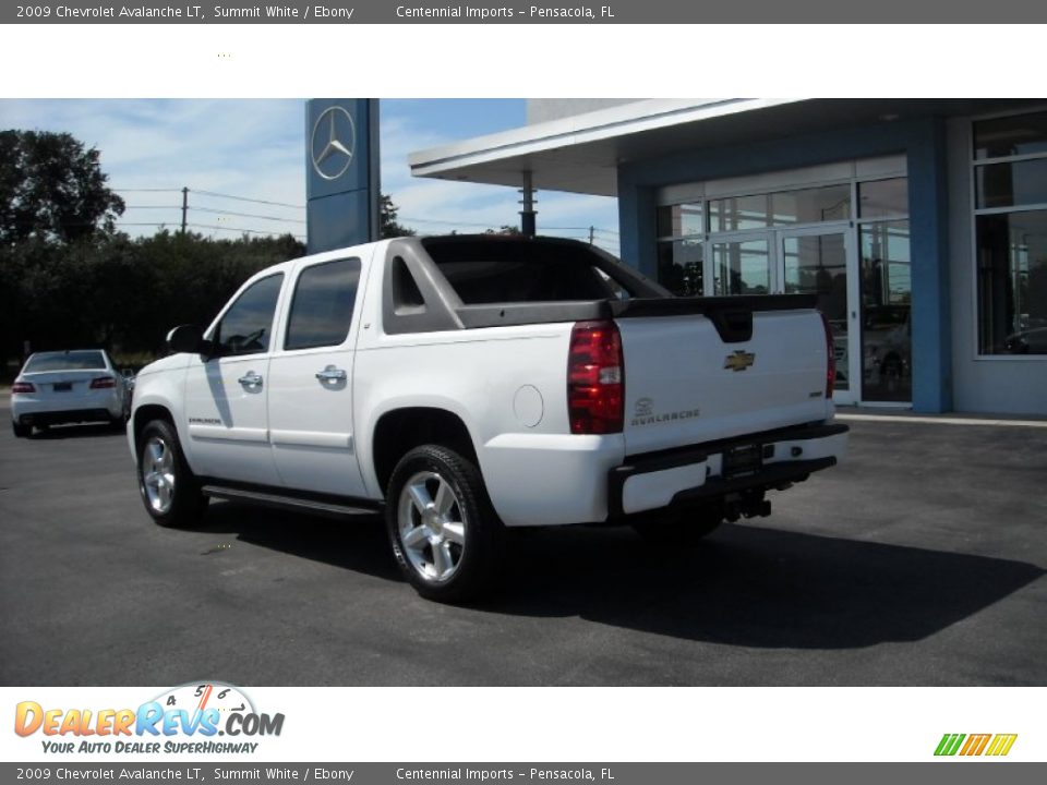 2009 Chevrolet Avalanche LT Summit White / Ebony Photo #3