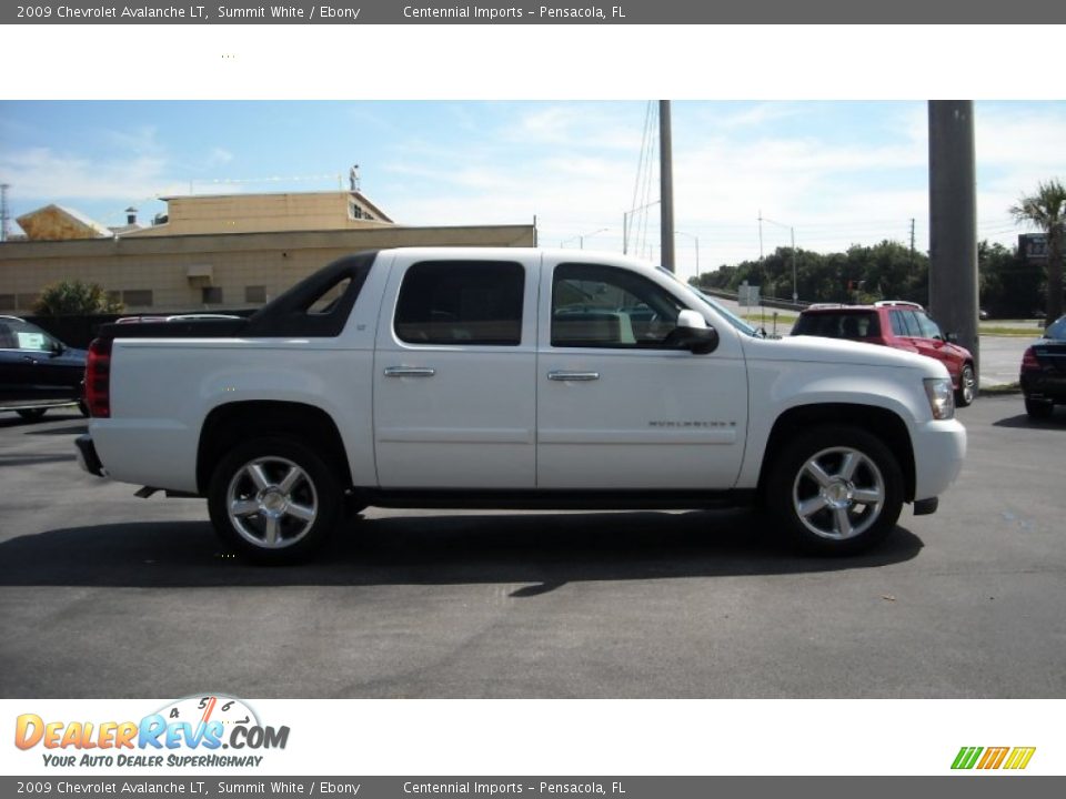 2009 Chevrolet Avalanche LT Summit White / Ebony Photo #6