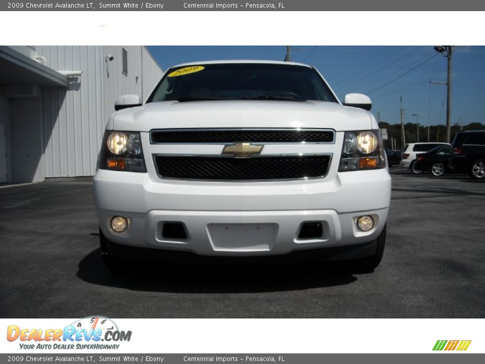 2009 Chevrolet Avalanche LT Summit White / Ebony Photo #8