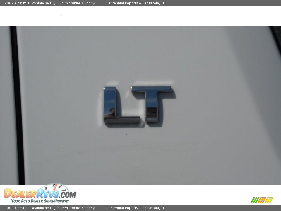 2009 Chevrolet Avalanche LT Summit White / Ebony Photo #11