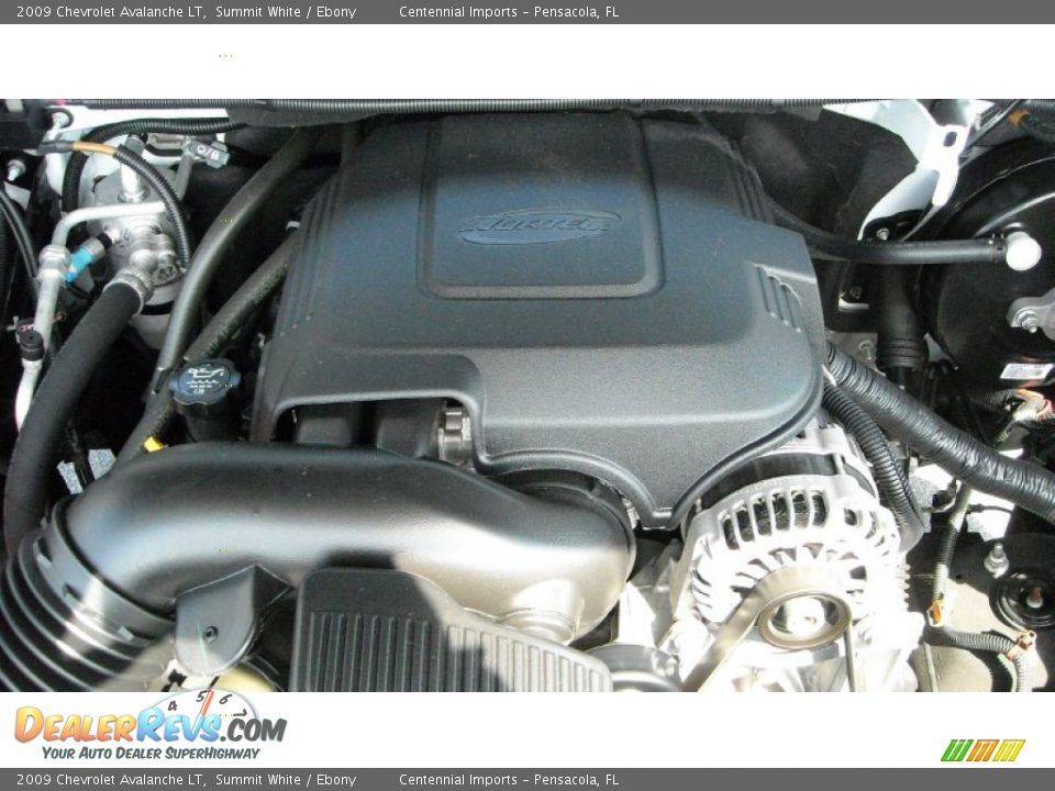 2009 Chevrolet Avalanche LT Summit White / Ebony Photo #20