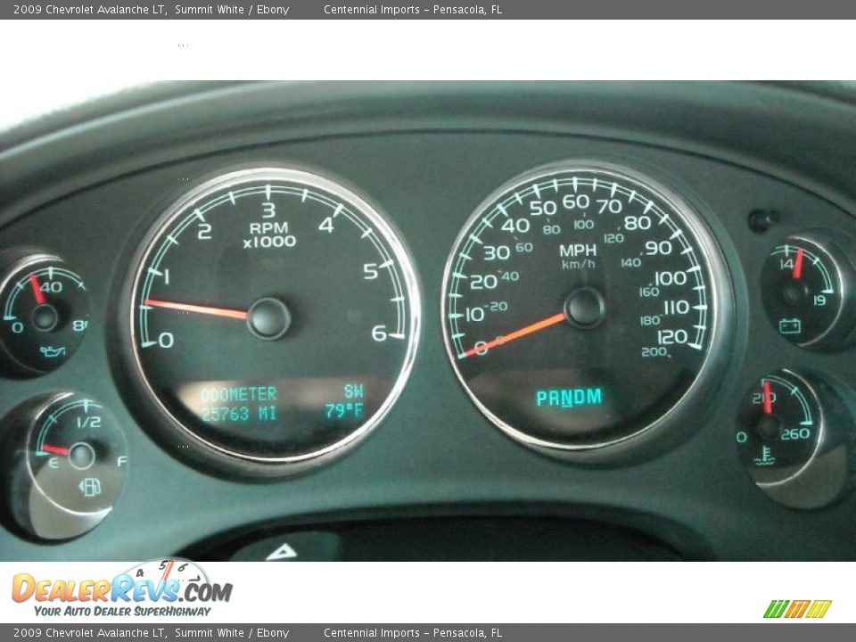 2009 Chevrolet Avalanche LT Summit White / Ebony Photo #35