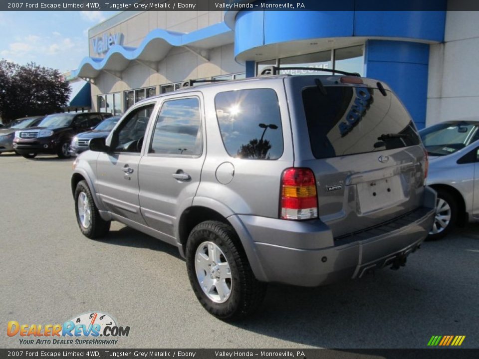 2007 Ford Escape Limited 4WD Tungsten Grey Metallic / Ebony Photo #3