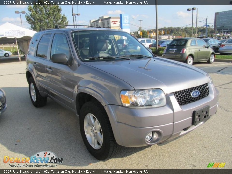 2007 Ford Escape Limited 4WD Tungsten Grey Metallic / Ebony Photo #5