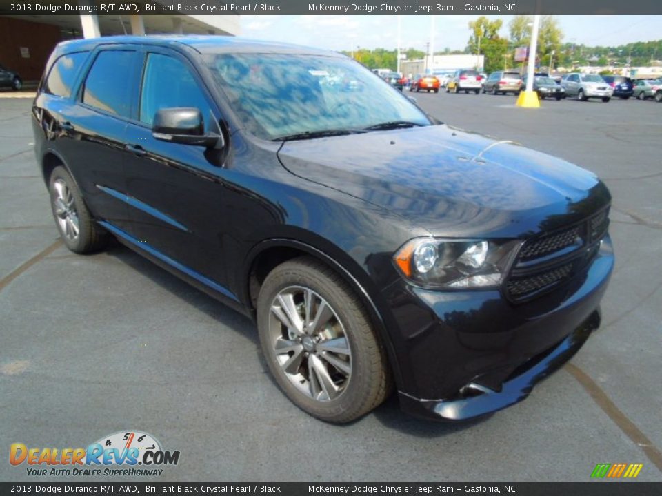 2013 Dodge Durango R/T AWD Brilliant Black Crystal Pearl / Black Photo #1