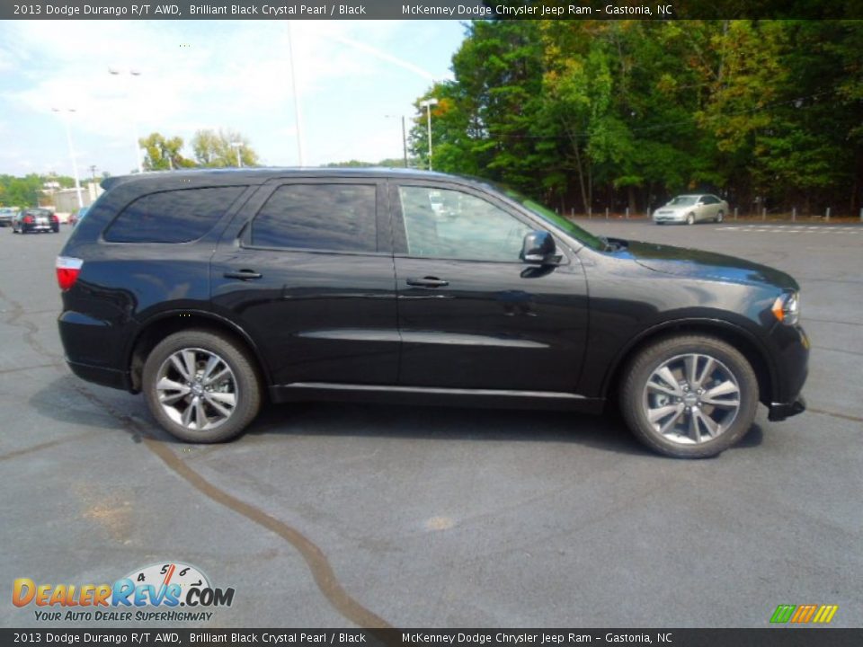 Brilliant Black Crystal Pearl 2013 Dodge Durango R/T AWD Photo #4