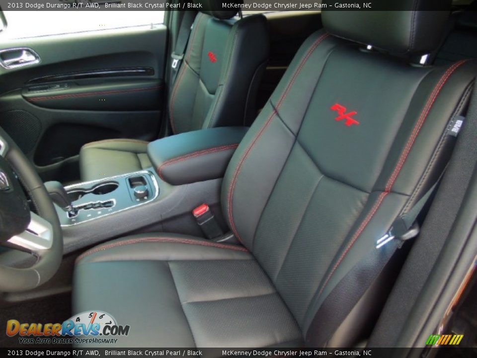 Front Seat of 2013 Dodge Durango R/T AWD Photo #9