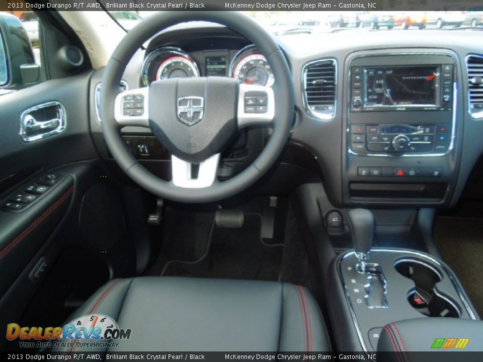 2013 Dodge Durango R/T AWD Brilliant Black Crystal Pearl / Black Photo #20
