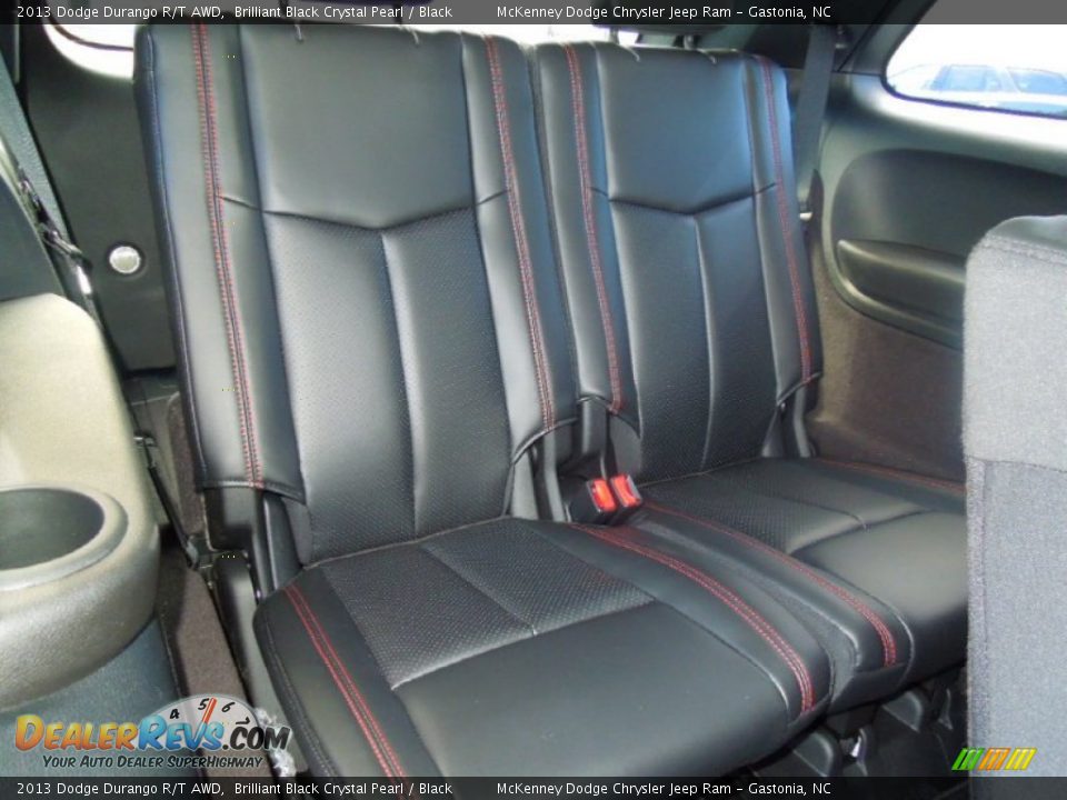 Rear Seat of 2013 Dodge Durango R/T AWD Photo #24