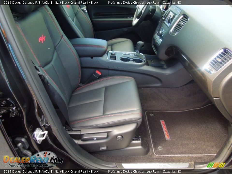 2013 Dodge Durango R/T AWD Brilliant Black Crystal Pearl / Black Photo #25