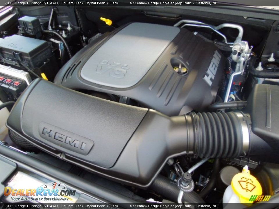 2013 Dodge Durango R/T AWD 5.7 Liter HEMI OHV 16-Valve VVT MDS V8 Engine Photo #29