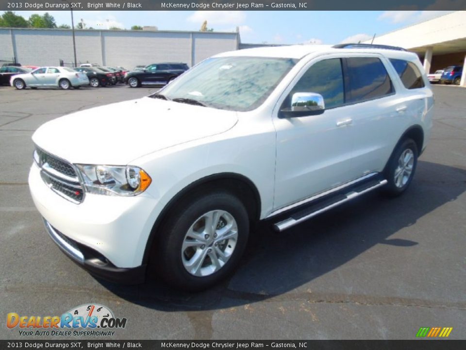 2013 Dodge Durango SXT Bright White / Black Photo #2