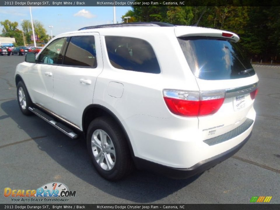 2013 Dodge Durango SXT Bright White / Black Photo #5
