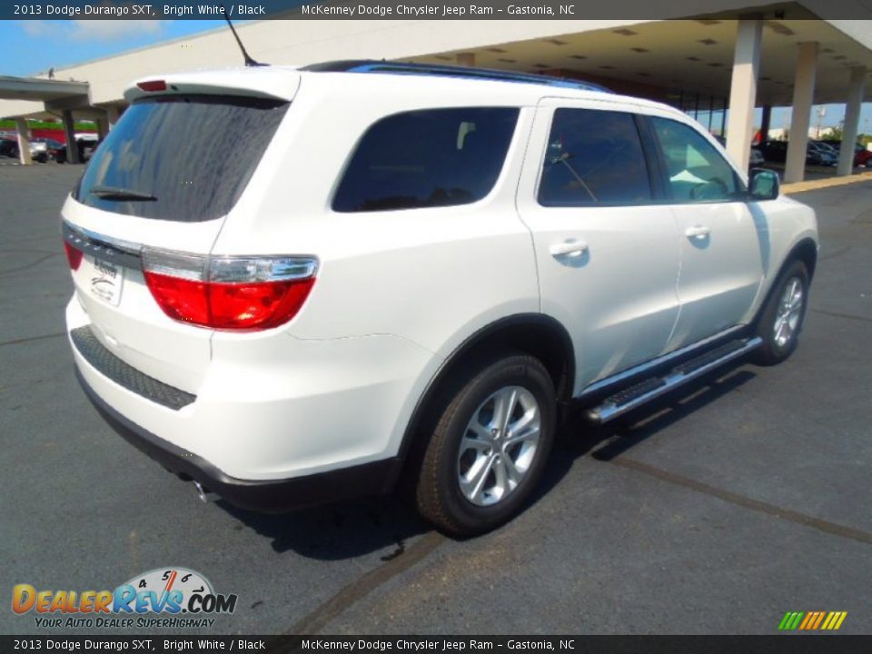 2013 Dodge Durango SXT Bright White / Black Photo #6