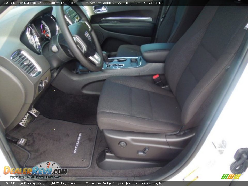 2013 Dodge Durango SXT Bright White / Black Photo #8