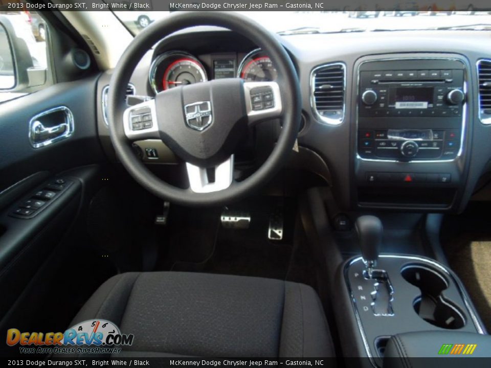 2013 Dodge Durango SXT Bright White / Black Photo #16