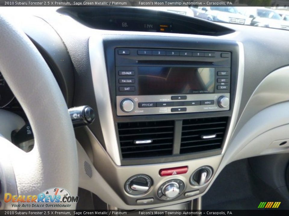 2010 Subaru Forester 2.5 X Premium Sage Green Metallic / Platinum Photo #23