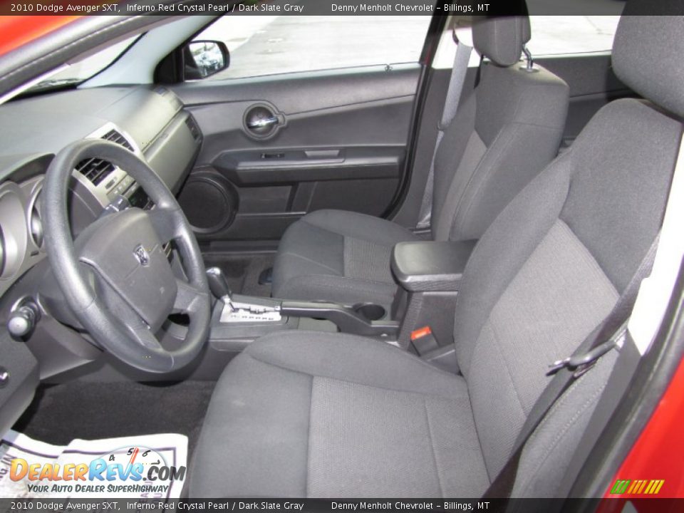 2010 Dodge Avenger SXT Inferno Red Crystal Pearl / Dark Slate Gray Photo #13