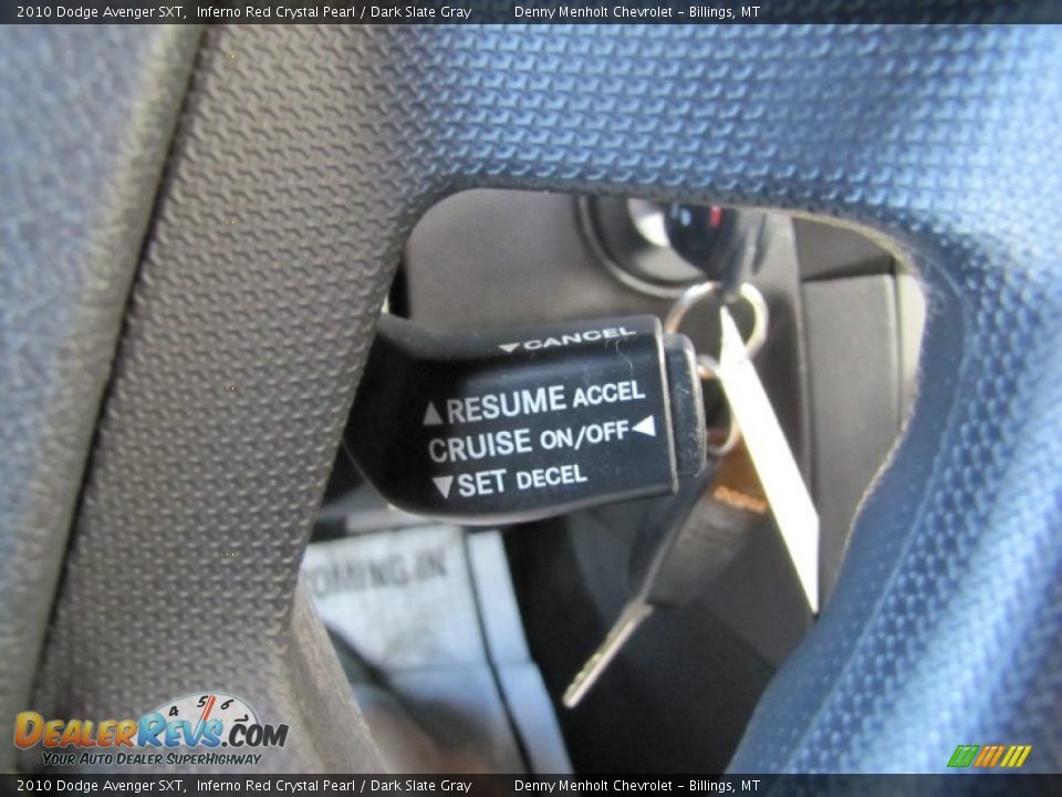 2010 Dodge Avenger SXT Inferno Red Crystal Pearl / Dark Slate Gray Photo #15