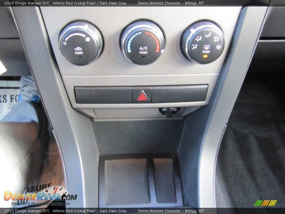 2010 Dodge Avenger SXT Inferno Red Crystal Pearl / Dark Slate Gray Photo #18