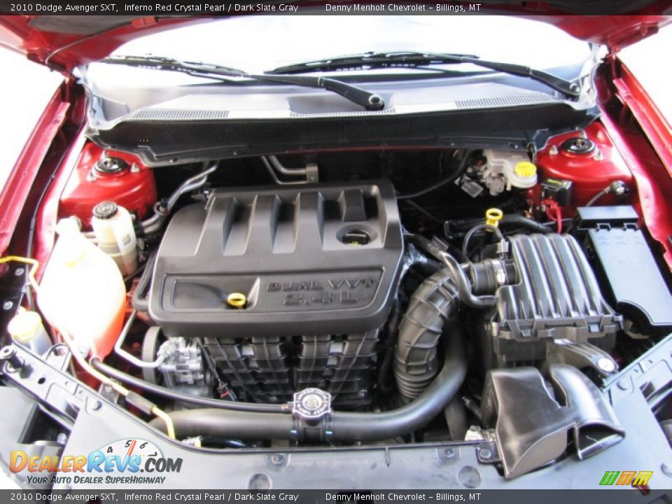 2010 Dodge Avenger SXT Inferno Red Crystal Pearl / Dark Slate Gray Photo #20