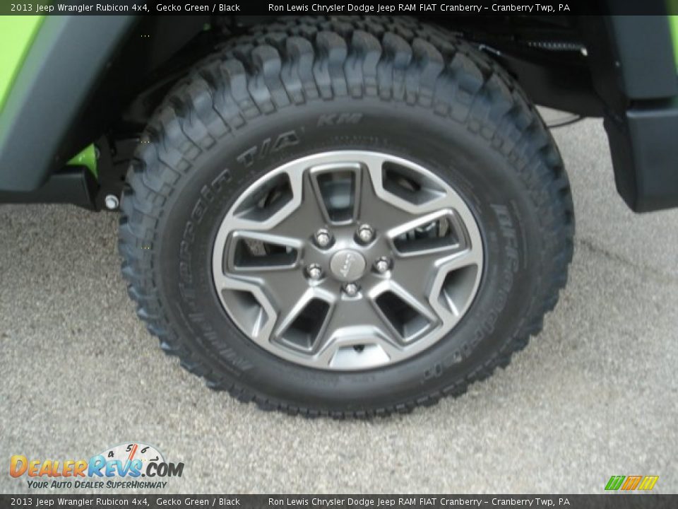 2013 Jeep Wrangler Rubicon 4x4 Wheel Photo #9