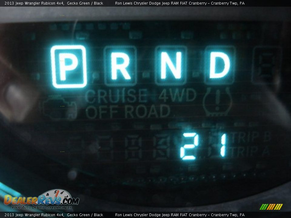 2013 Jeep Wrangler Rubicon 4x4 Gecko Green / Black Photo #19