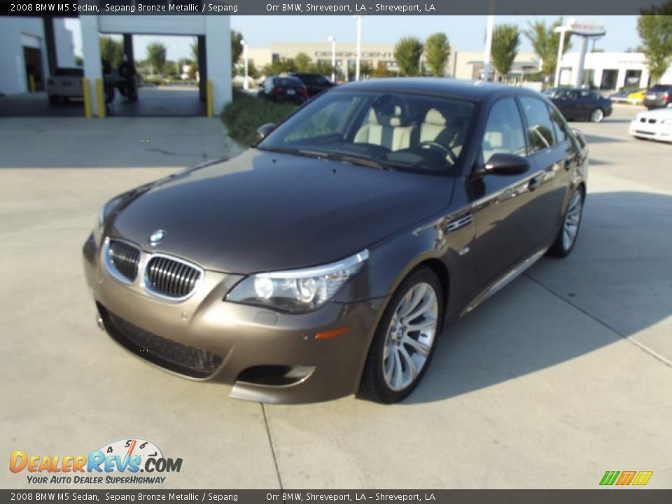 2008 BMW M5 Sedan Sepang Bronze Metallic / Sepang Photo #1