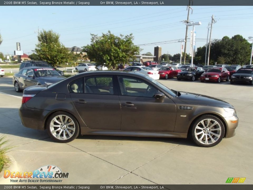 Sepang Bronze Metallic 2008 BMW M5 Sedan Photo #5