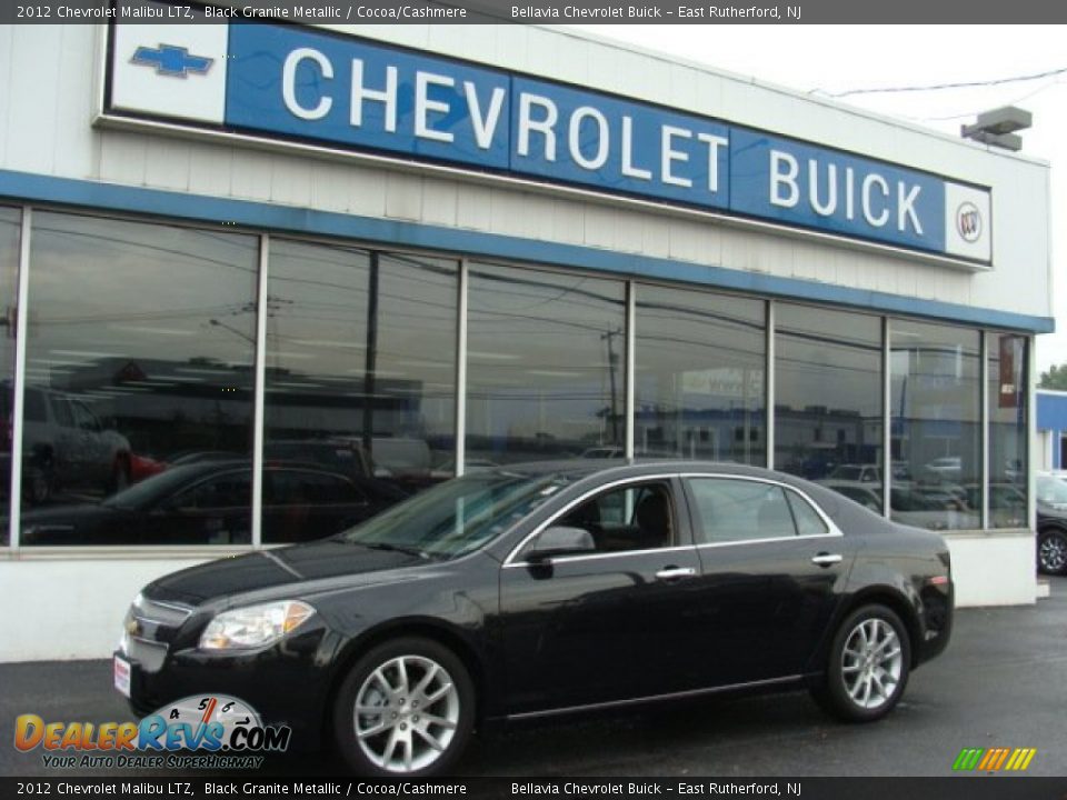 2012 Chevrolet Malibu LTZ Black Granite Metallic / Cocoa/Cashmere Photo #1