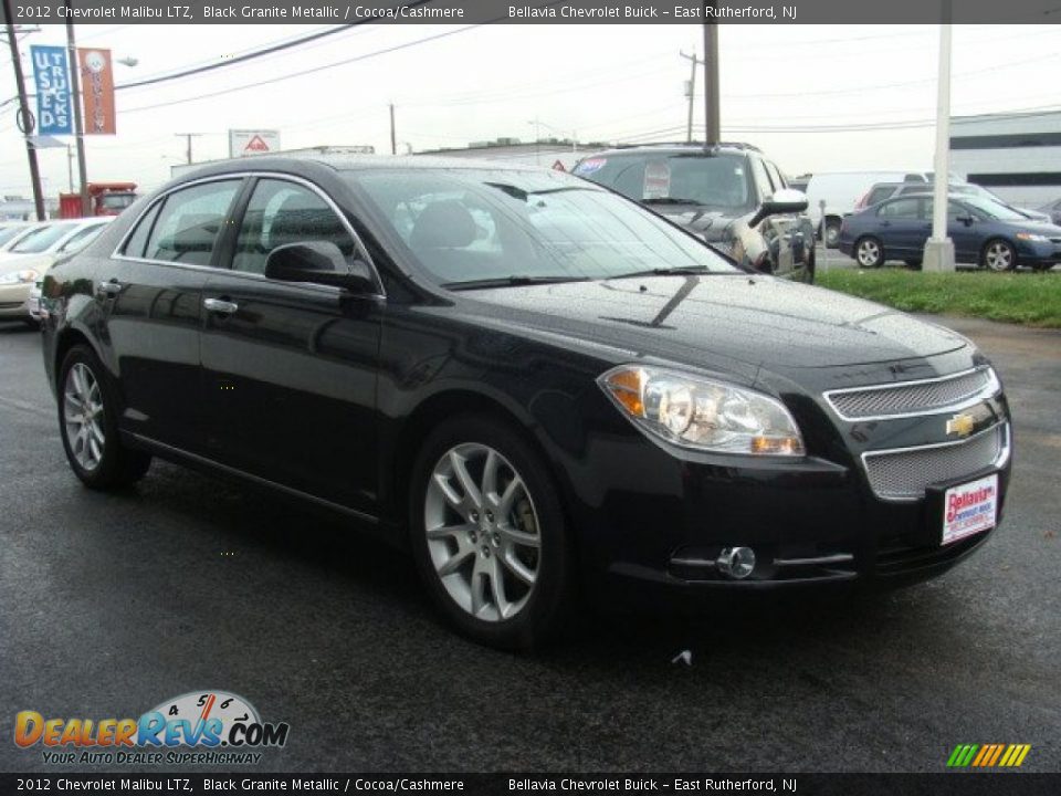 2012 Chevrolet Malibu LTZ Black Granite Metallic / Cocoa/Cashmere Photo #3