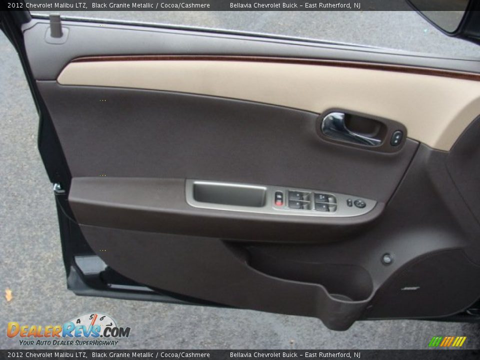 2012 Chevrolet Malibu LTZ Black Granite Metallic / Cocoa/Cashmere Photo #6