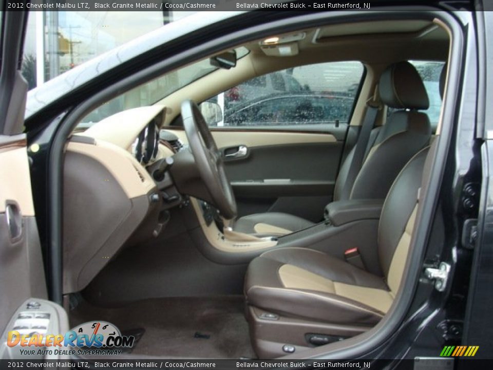 2012 Chevrolet Malibu LTZ Black Granite Metallic / Cocoa/Cashmere Photo #7