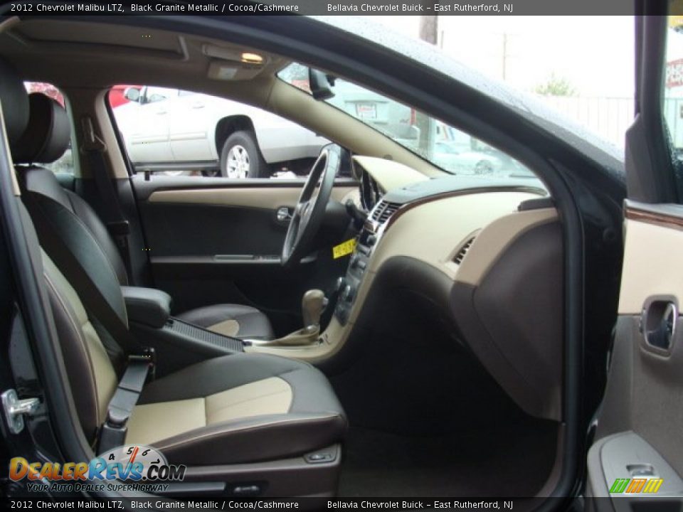 2012 Chevrolet Malibu LTZ Black Granite Metallic / Cocoa/Cashmere Photo #8
