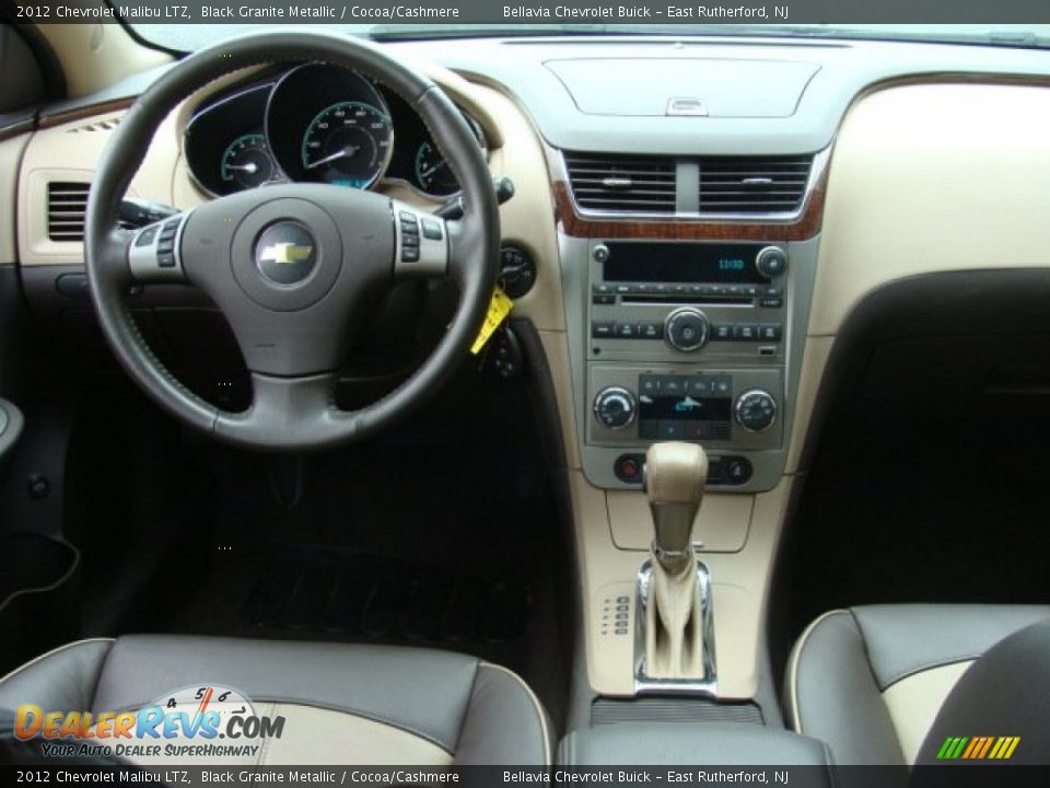 2012 Chevrolet Malibu LTZ Black Granite Metallic / Cocoa/Cashmere Photo #9