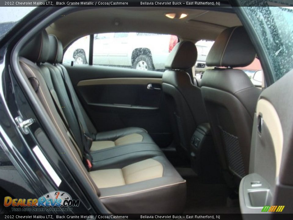 2012 Chevrolet Malibu LTZ Black Granite Metallic / Cocoa/Cashmere Photo #12
