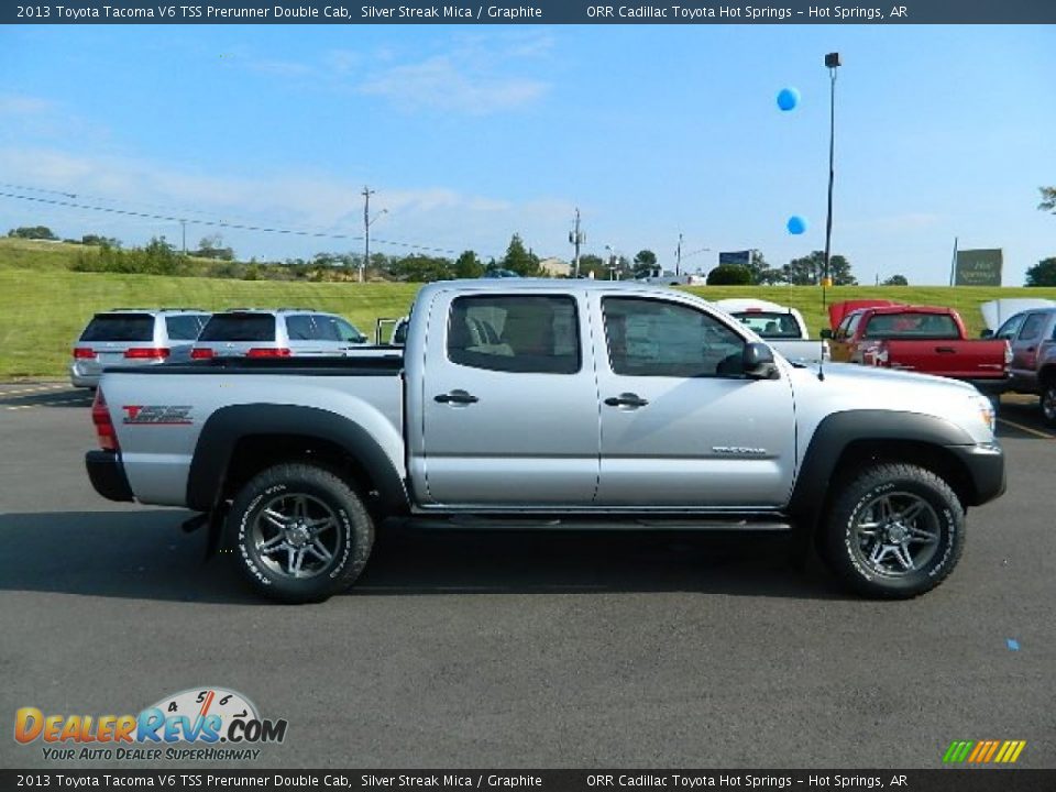 Silver Streak Mica 2013 Toyota Tacoma V6 TSS Prerunner Double Cab Photo #2