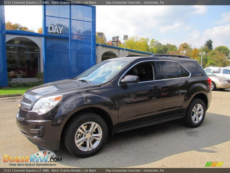 2013 Chevrolet Equinox LT AWD Black Granite Metallic / Jet Black Photo #1