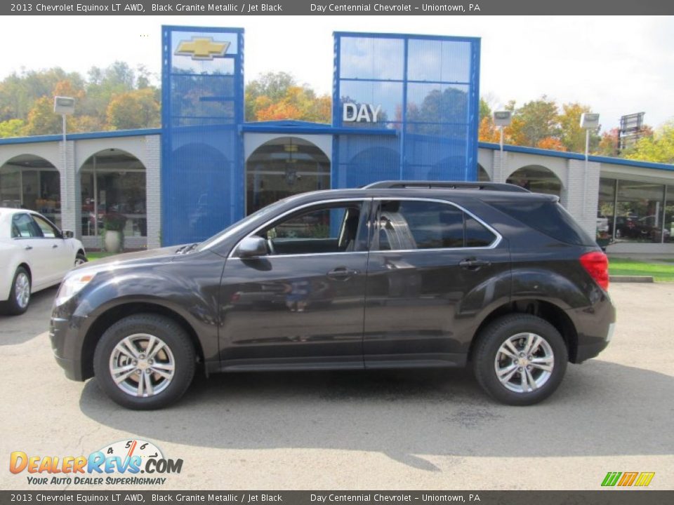 2013 Chevrolet Equinox LT AWD Black Granite Metallic / Jet Black Photo #2