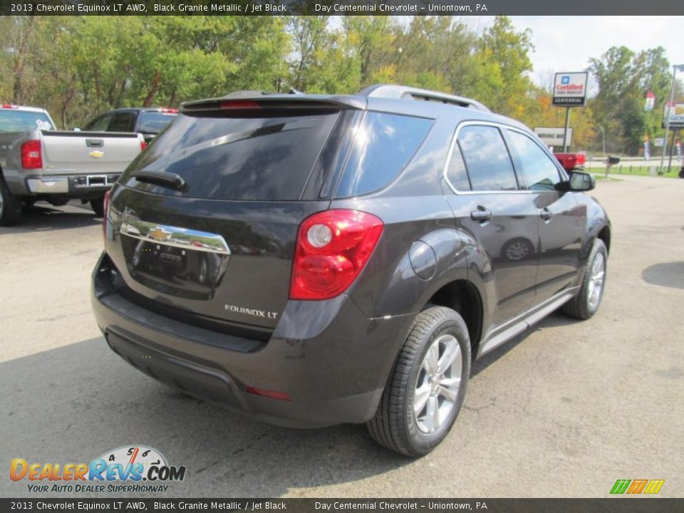 2013 Chevrolet Equinox LT AWD Black Granite Metallic / Jet Black Photo #6